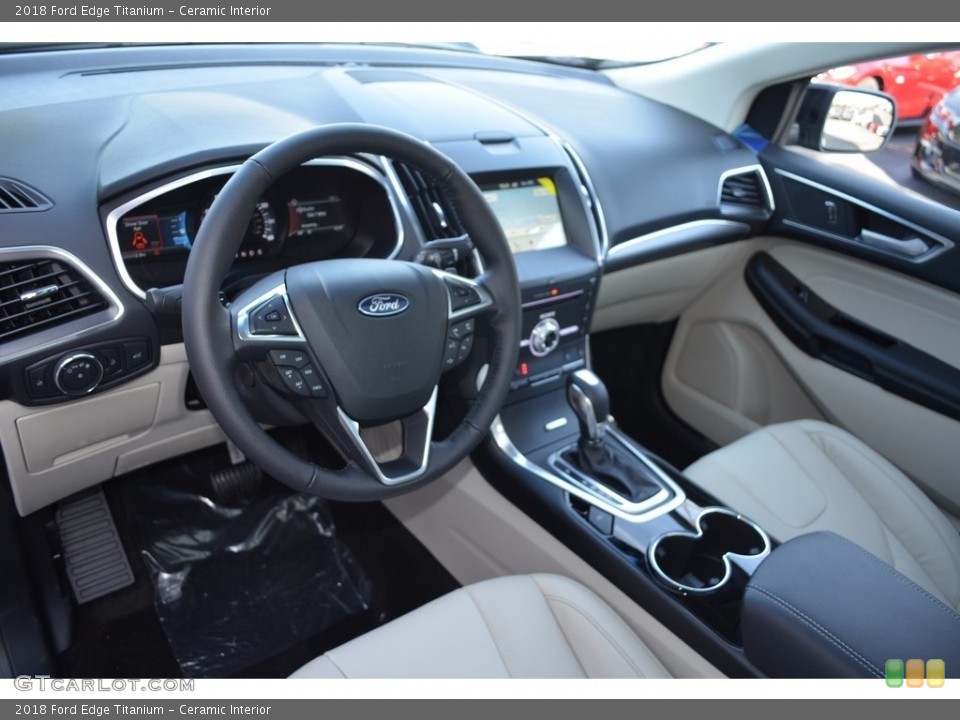 Ceramic Interior Dashboard for the 2018 Ford Edge Titanium #123967311