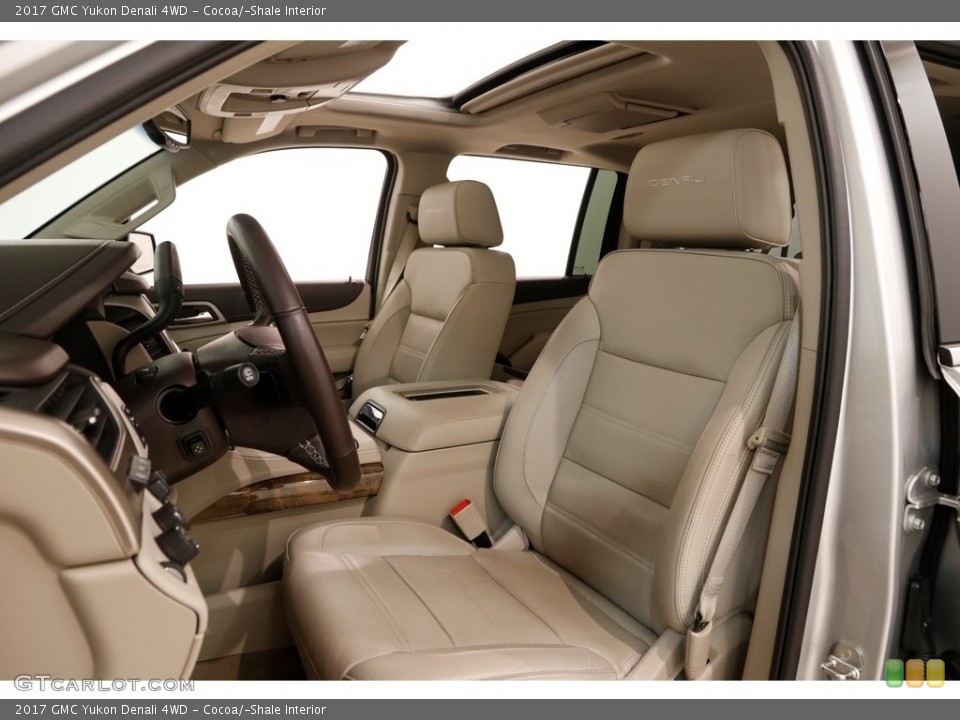 Cocoa/­Shale Interior Front Seat for the 2017 GMC Yukon Denali 4WD #123970730