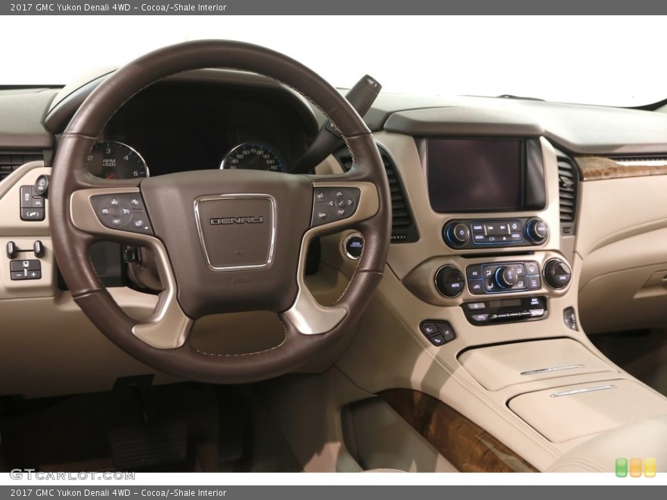 Cocoa/­Shale Interior Dashboard for the 2017 GMC Yukon Denali 4WD #123970758