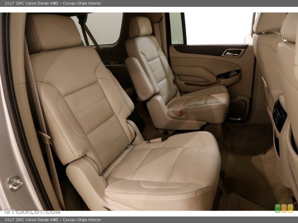 Cocoa/­Shale Interior Rear Seat for the 2017 GMC Yukon Denali 4WD #123970872