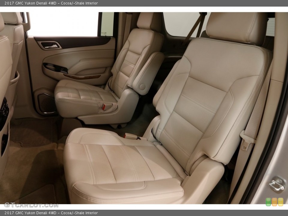 Cocoa/­Shale Interior Rear Seat for the 2017 GMC Yukon Denali 4WD #123970878