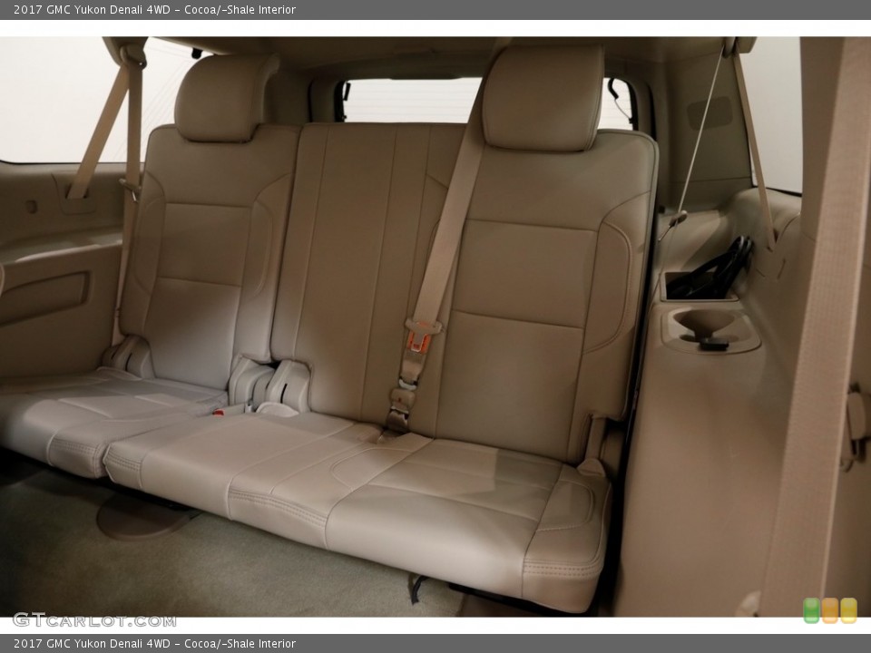 Cocoa/­Shale Interior Rear Seat for the 2017 GMC Yukon Denali 4WD #123970887