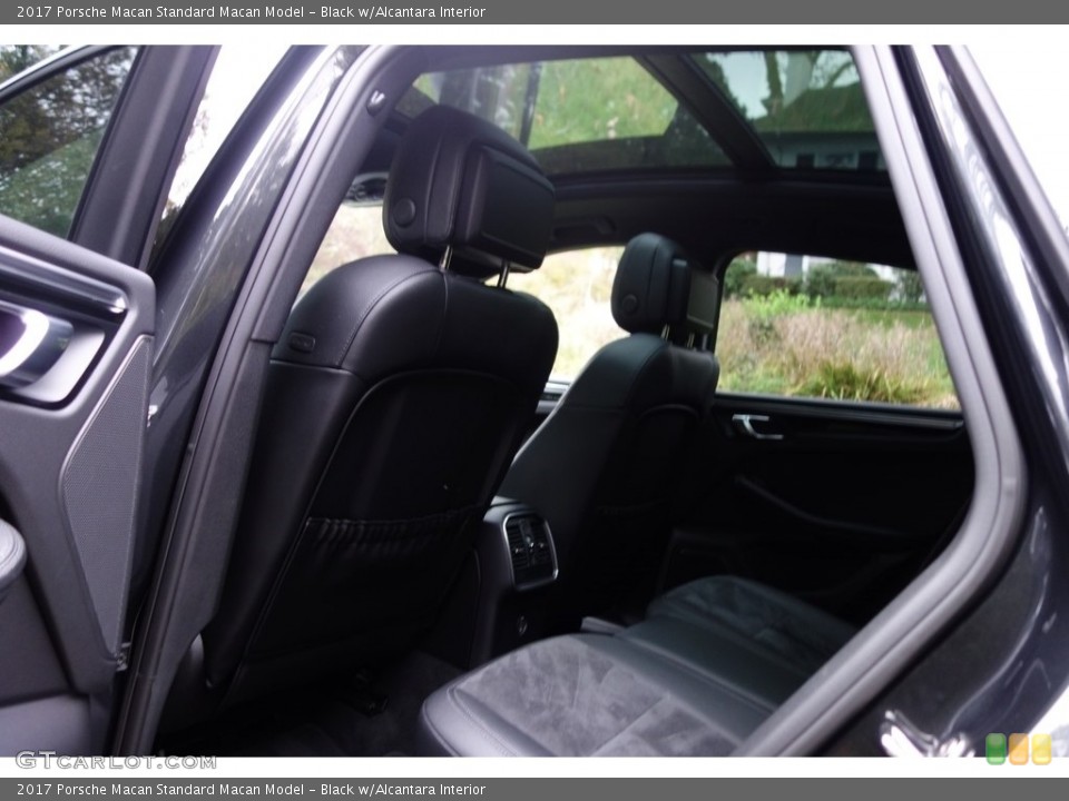Black w/Alcantara Interior Rear Seat for the 2017 Porsche Macan  #123979540