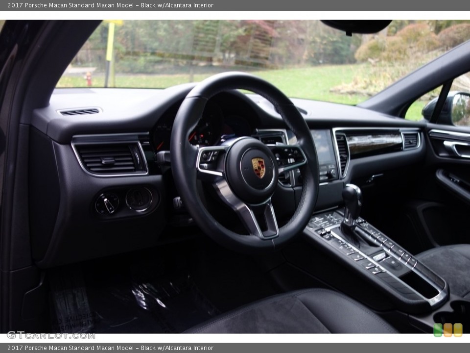 Black w/Alcantara Interior Steering Wheel for the 2017 Porsche Macan  #123979615