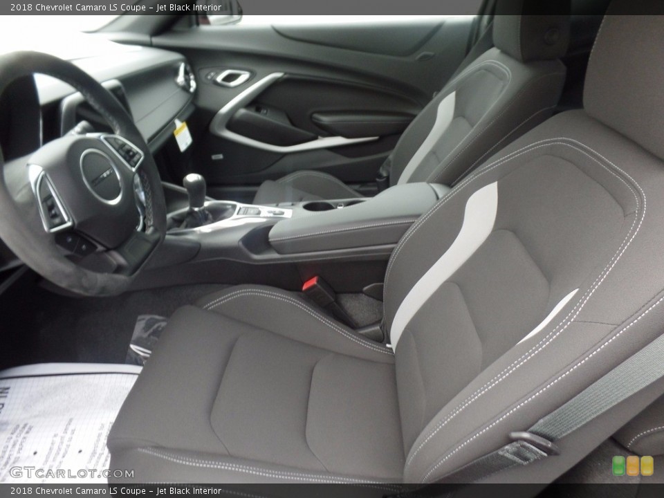 Jet Black Interior Photo for the 2018 Chevrolet Camaro LS Coupe #123999409