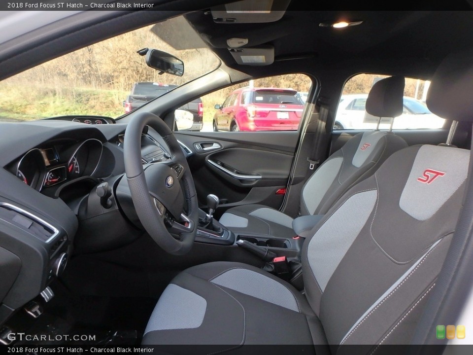Charcoal Black Interior Front Seat for the 2018 Ford Focus ST Hatch #124020994