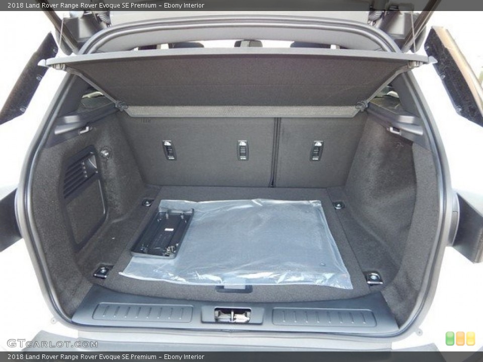 Ebony Interior Trunk for the 2018 Land Rover Range Rover Evoque SE Premium #124023253