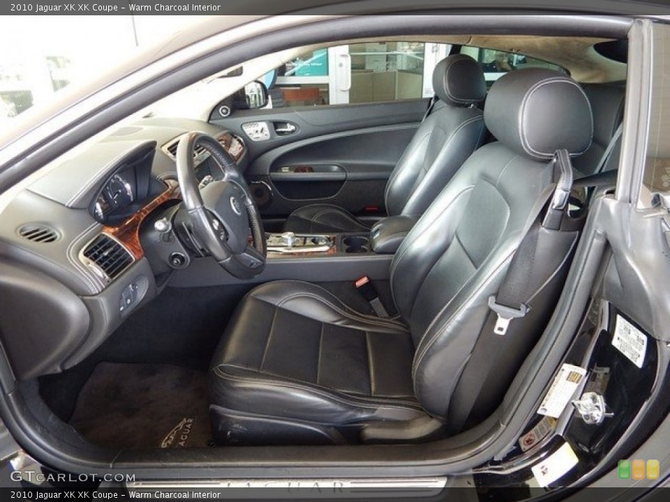Warm Charcoal Interior Front Seat for the 2010 Jaguar XK XK Coupe #124027123