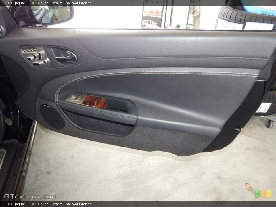 Warm Charcoal Interior Door Panel for the 2010 Jaguar XK XK Coupe #124027351