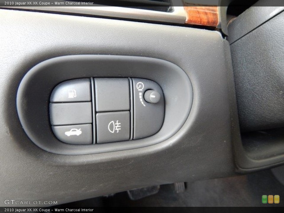 Warm Charcoal Interior Controls for the 2010 Jaguar XK XK Coupe #124027444