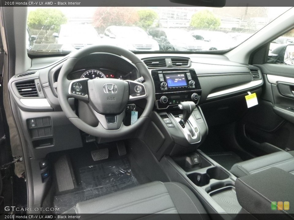 Black Interior Photo for the 2018 Honda CR-V LX AWD #124027756