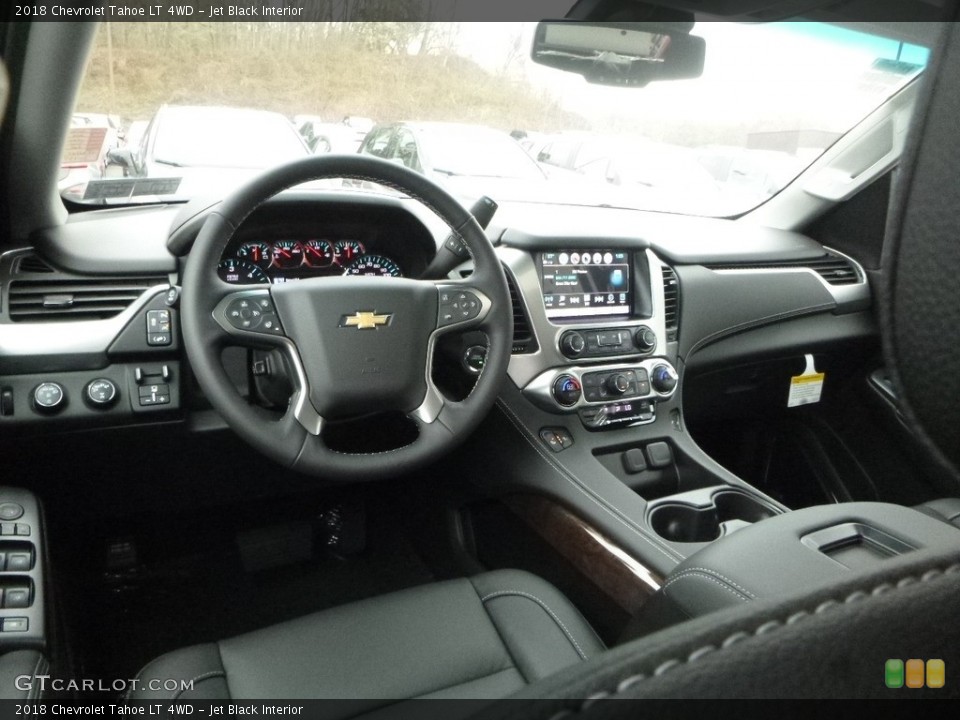 Jet Black Interior Photo for the 2018 Chevrolet Tahoe LT 4WD #124032733