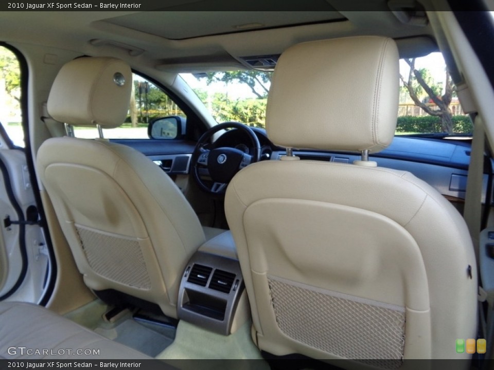 Barley Interior Rear Seat for the 2010 Jaguar XF Sport Sedan #124054724