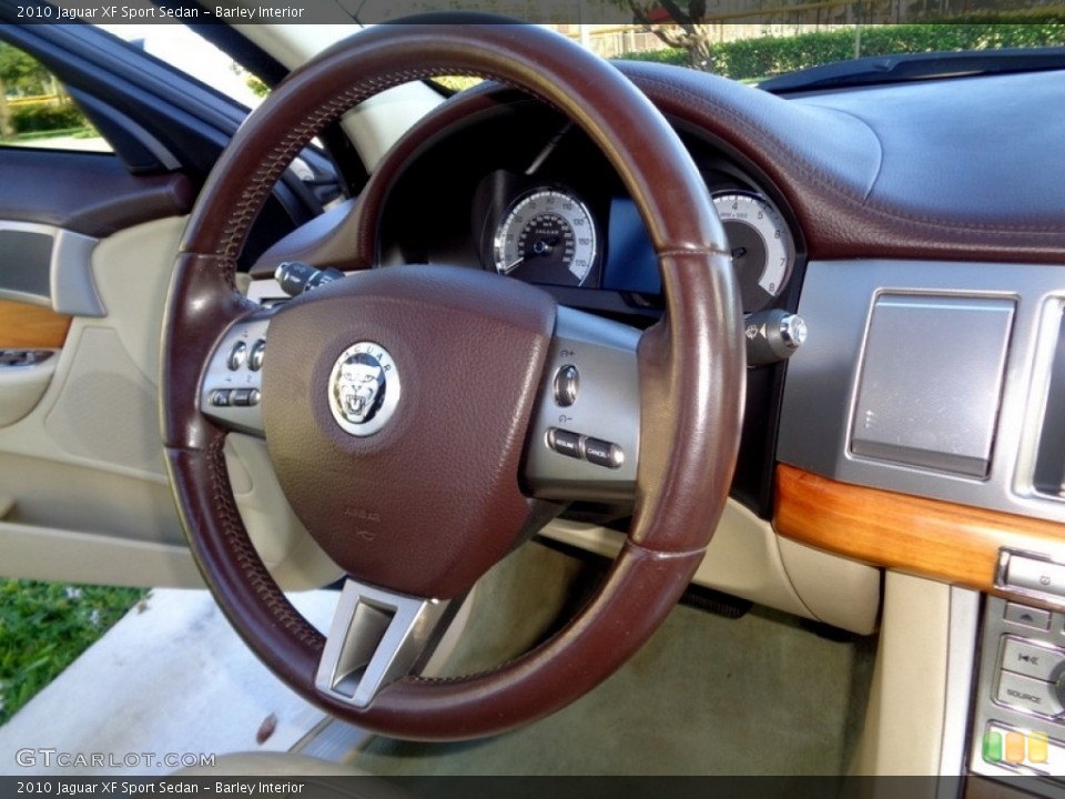Barley Interior Steering Wheel for the 2010 Jaguar XF Sport Sedan #124054778