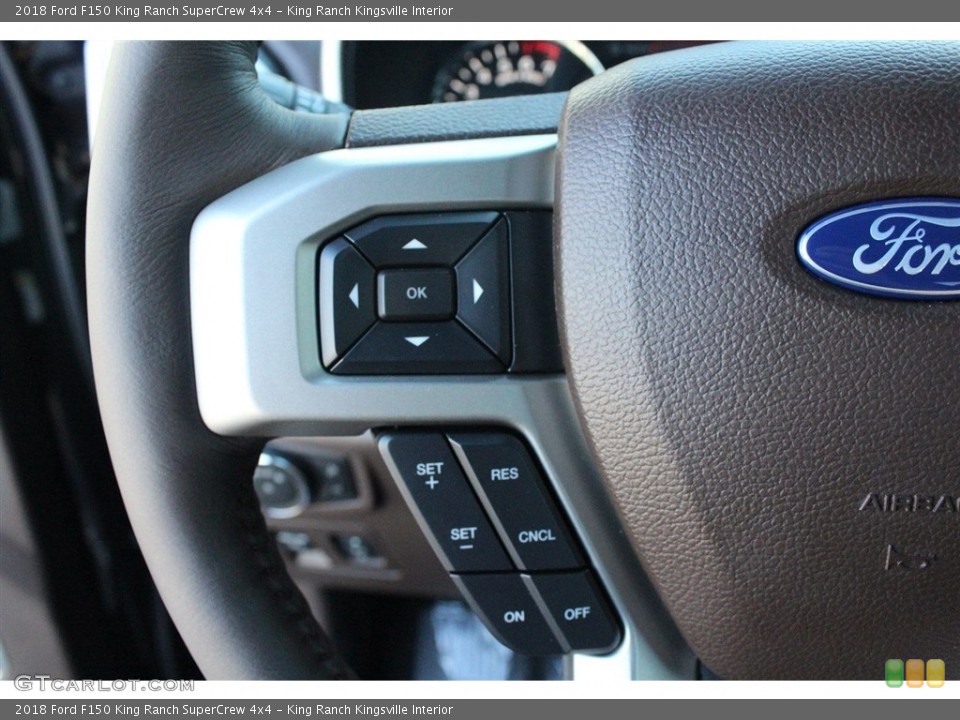King Ranch Kingsville Interior Controls for the 2018 Ford F150 King Ranch SuperCrew 4x4 #124072974