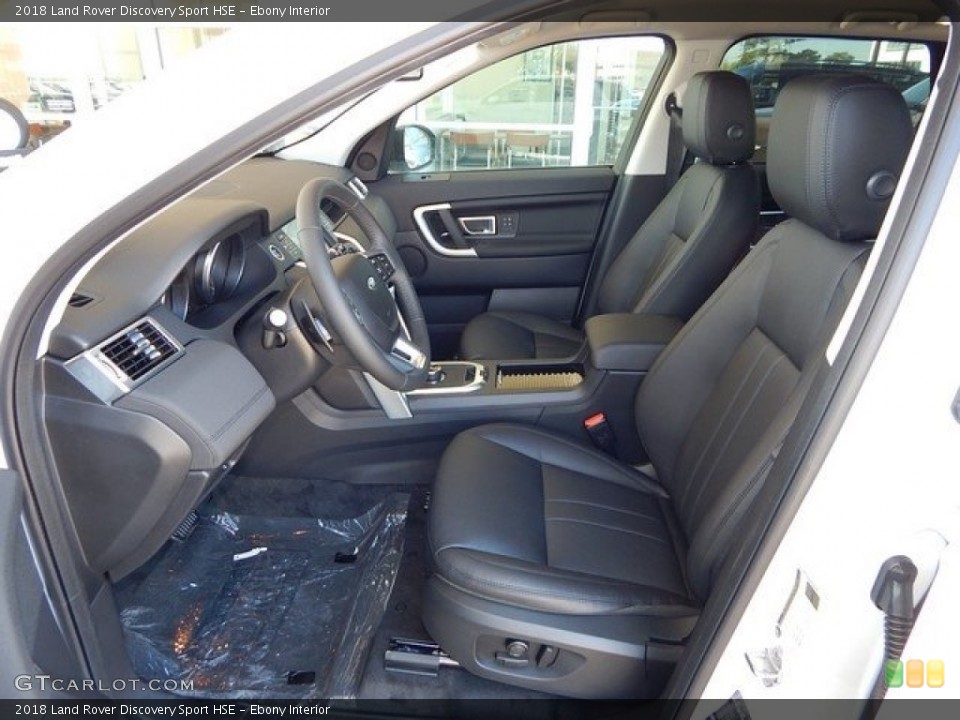 Ebony Interior Front Seat for the 2018 Land Rover Discovery Sport HSE #124086787