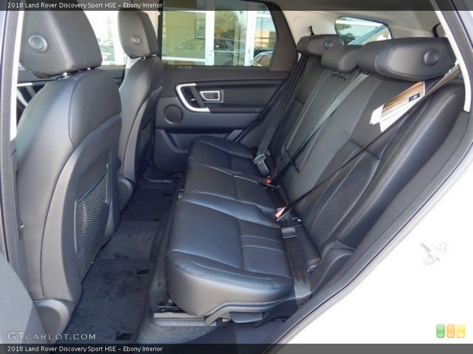 Ebony Interior Rear Seat for the 2018 Land Rover Discovery Sport HSE #124086820