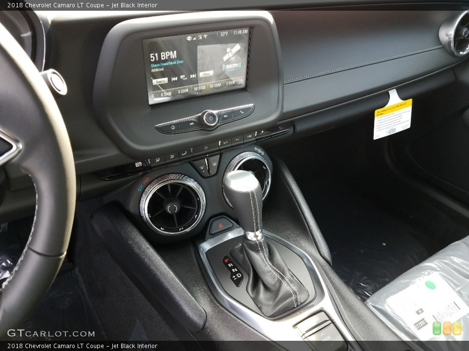 Jet Black Interior Dashboard for the 2018 Chevrolet Camaro LT Coupe #124092097