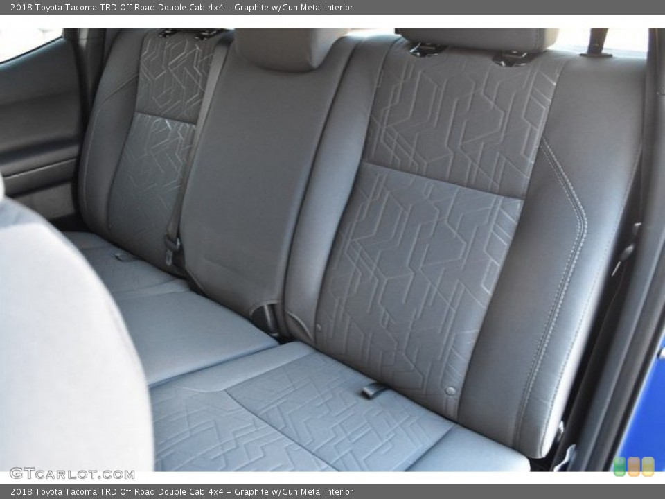 Graphite w/Gun Metal Interior Rear Seat for the 2018 Toyota Tacoma TRD Off Road Double Cab 4x4 #124098958