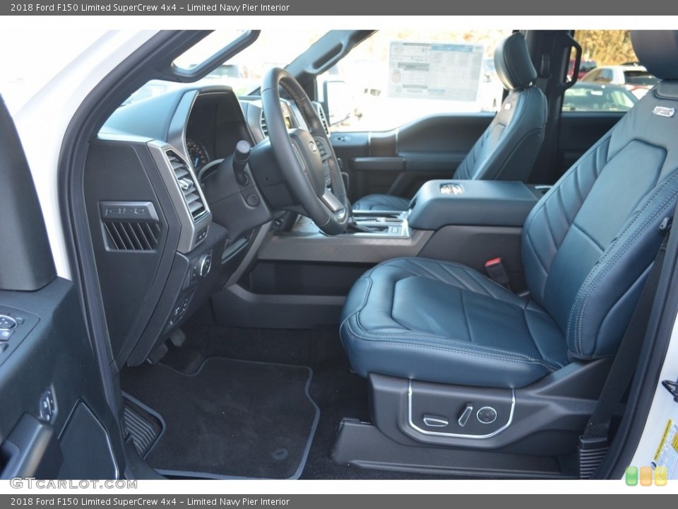 Limited Navy Pier Interior Photo for the 2018 Ford F150 Limited SuperCrew 4x4 #124102069