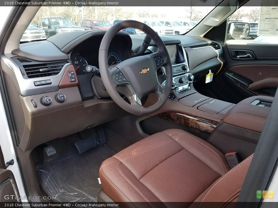 Cocoa/­Mahogany Interior Photo for the 2018 Chevrolet Suburban Premier 4WD #124106152