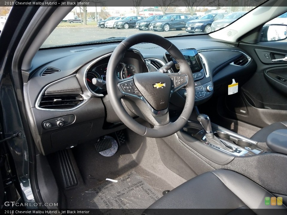 Jet Black Interior Photo for the 2018 Chevrolet Malibu Hybrid #124108030