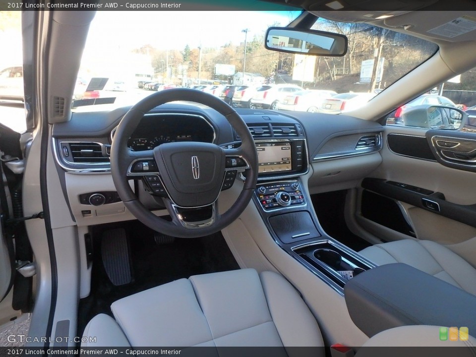 Cappuccino Interior Photo for the 2017 Lincoln Continental Premier AWD #124110865