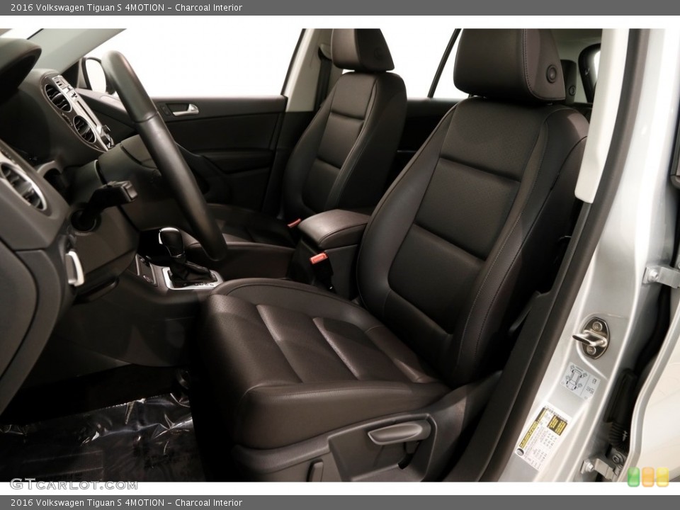 Charcoal Interior Front Seat for the 2016 Volkswagen Tiguan S 4MOTION #124111009