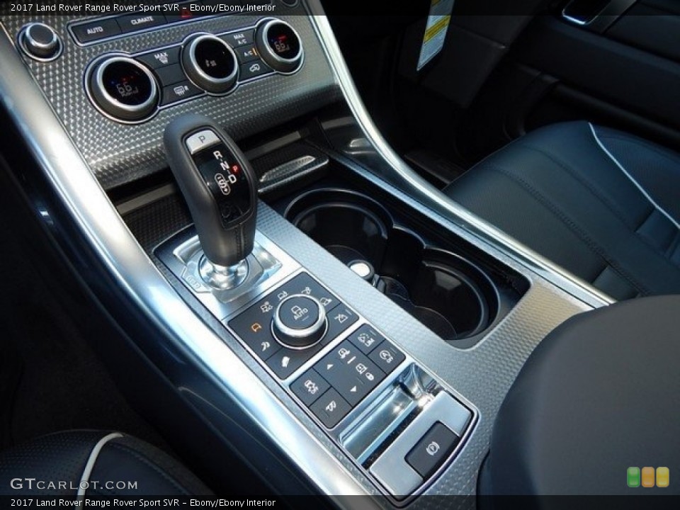 Ebony/Ebony Interior Transmission for the 2017 Land Rover Range Rover Sport SVR #124114282