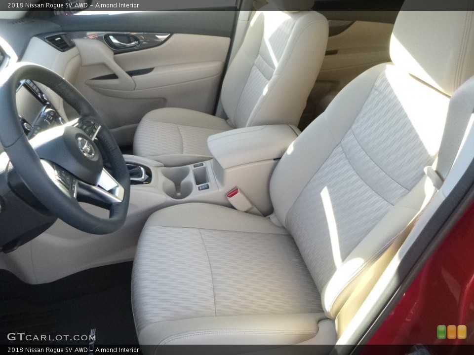 Almond Interior Front Seat for the 2018 Nissan Rogue SV AWD #124118386