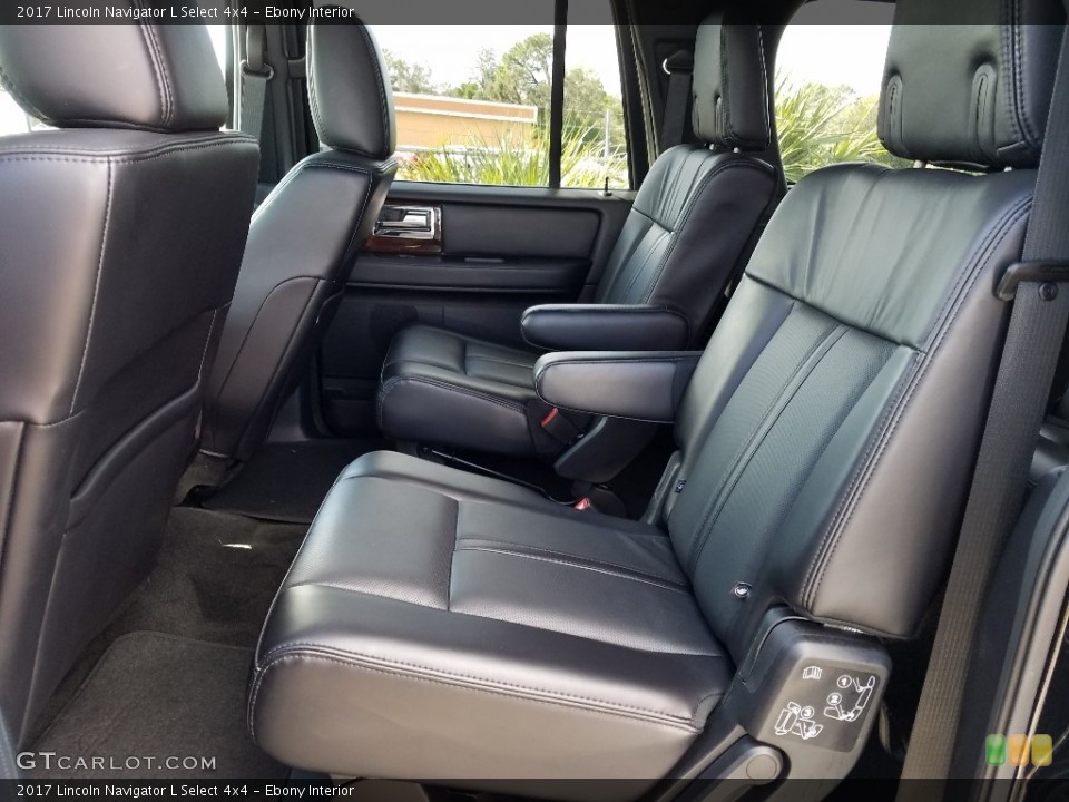 Ebony Interior Rear Seat for the 2017 Lincoln Navigator L Select 4x4 #124132060