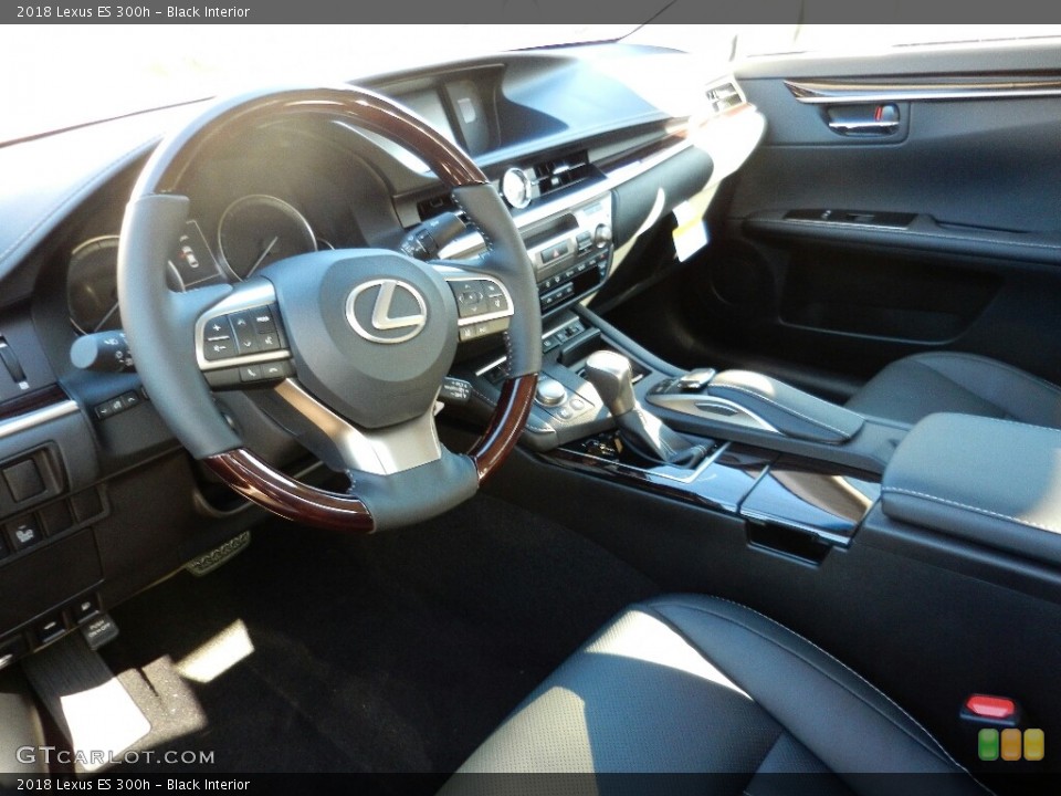 Black Interior Front Seat for the 2018 Lexus ES 300h #124132129