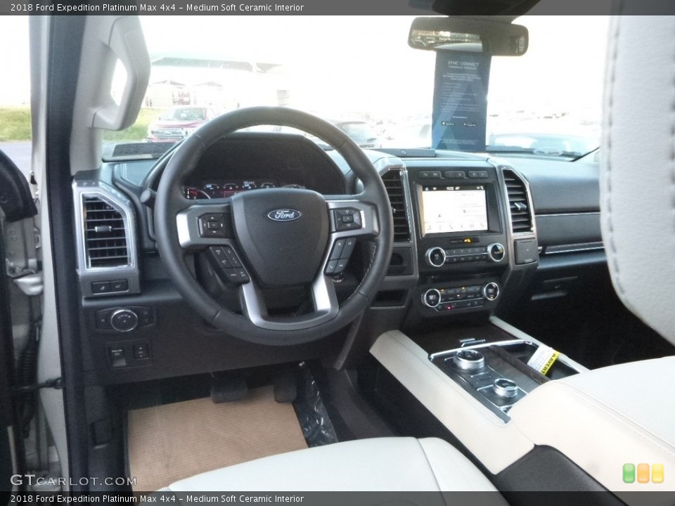 Medium Soft Ceramic Interior Dashboard for the 2018 Ford Expedition Platinum Max 4x4 #124132807