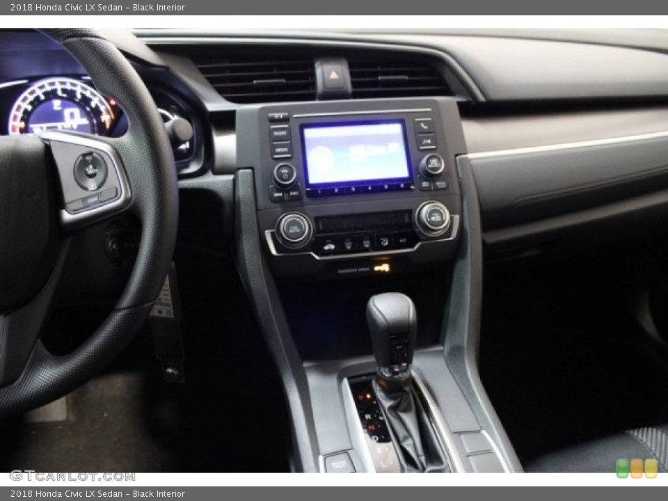 Black Interior Transmission for the 2018 Honda Civic LX Sedan #124139311