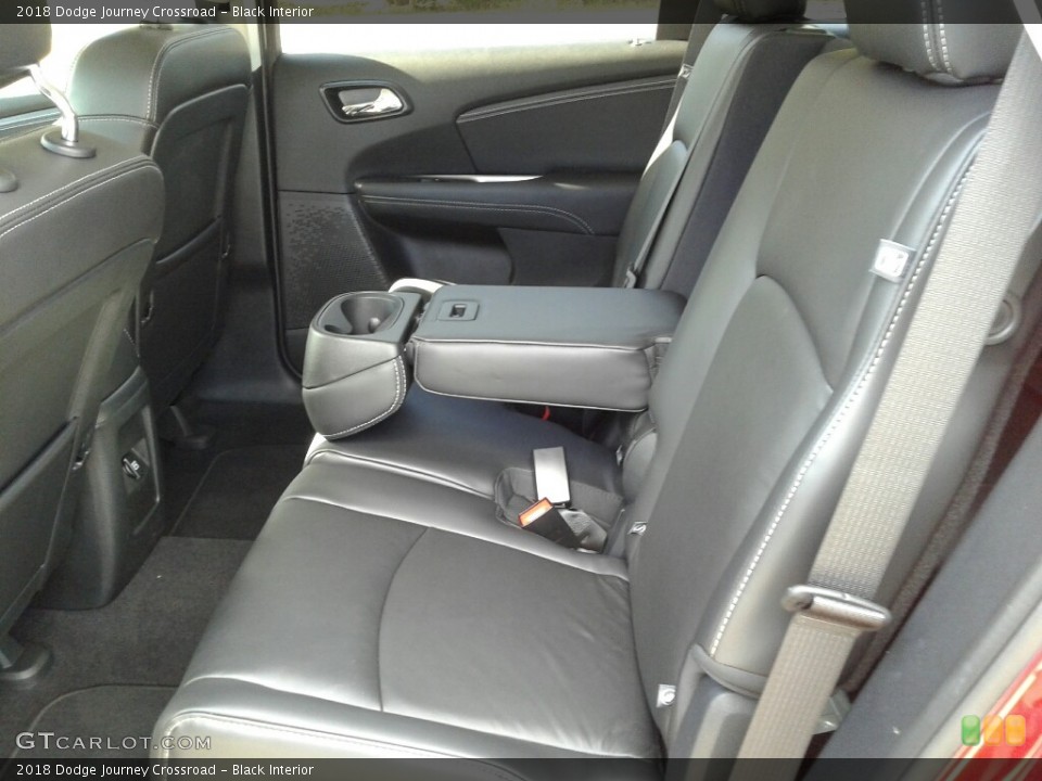 Black Interior Rear Seat for the 2018 Dodge Journey Crossroad #124139870
