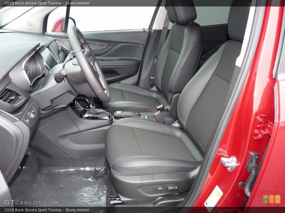 Ebony Interior Photo for the 2018 Buick Encore Sport Touring #124141526