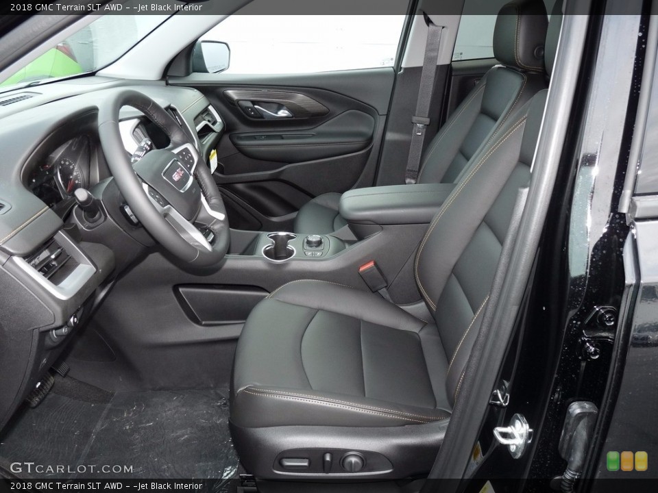 ­Jet Black Interior Front Seat for the 2018 GMC Terrain SLT AWD #124142489