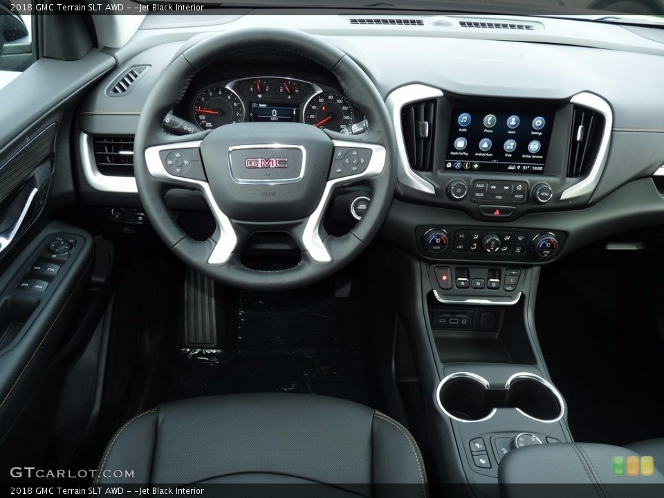 ­Jet Black Interior Dashboard for the 2018 GMC Terrain SLT AWD #124142540