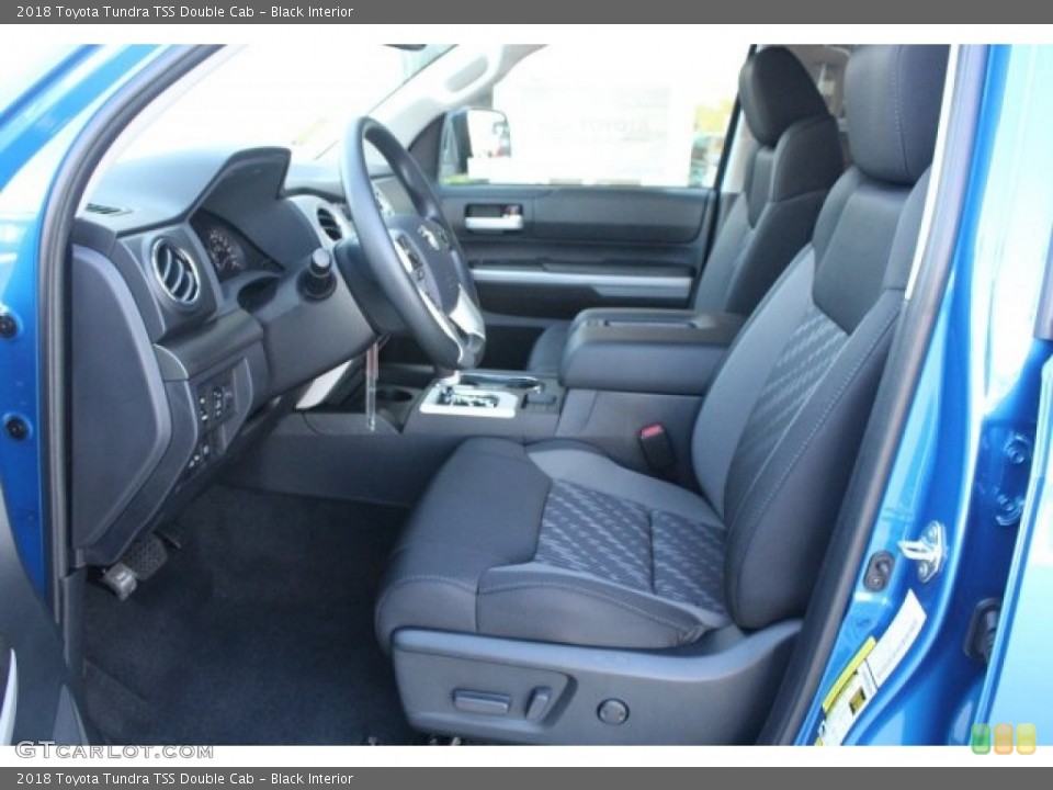 Black Interior Photo for the 2018 Toyota Tundra TSS Double Cab #124157420