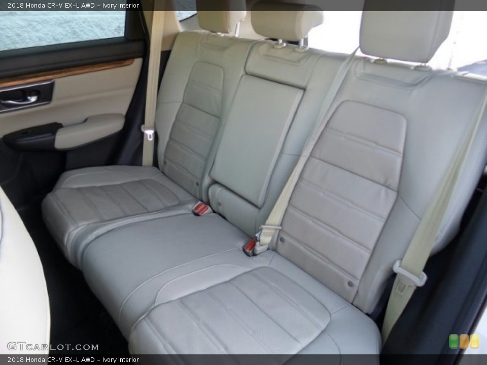 Ivory Interior Rear Seat for the 2018 Honda CR-V EX-L AWD #124158782