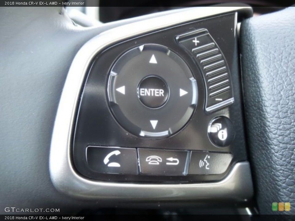 Ivory Interior Controls for the 2018 Honda CR-V EX-L AWD #124158899