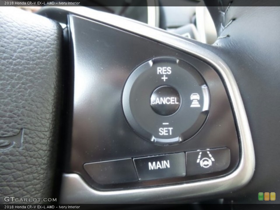 Ivory Interior Controls for the 2018 Honda CR-V EX-L AWD #124158935