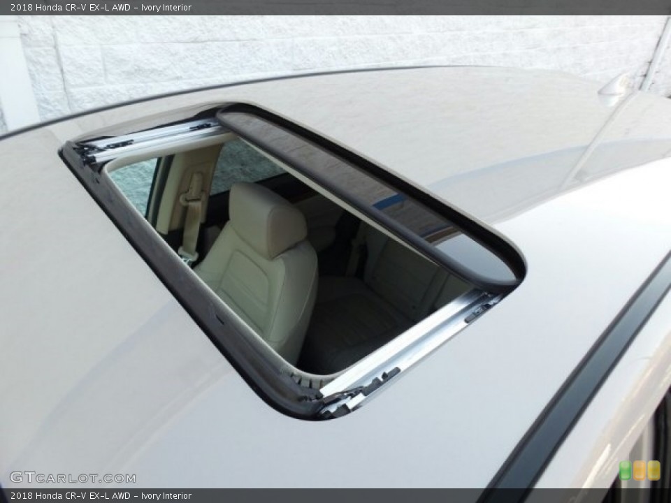 Ivory Interior Sunroof for the 2018 Honda CR-V EX-L AWD #124159088
