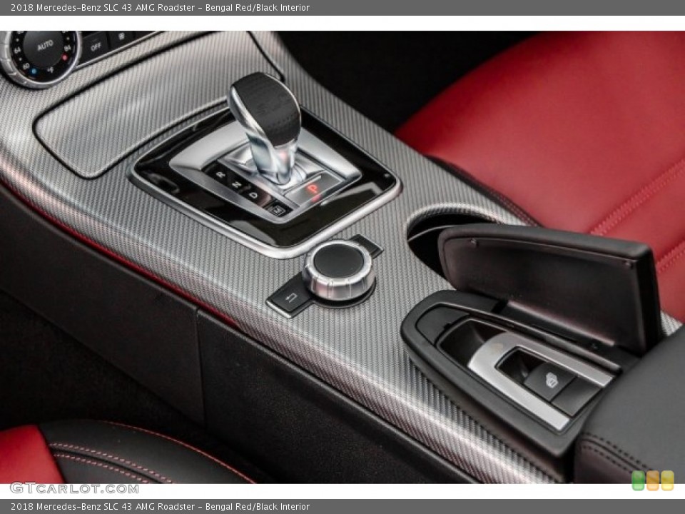 Bengal Red/Black Interior Transmission for the 2018 Mercedes-Benz SLC 43 AMG Roadster #124166840