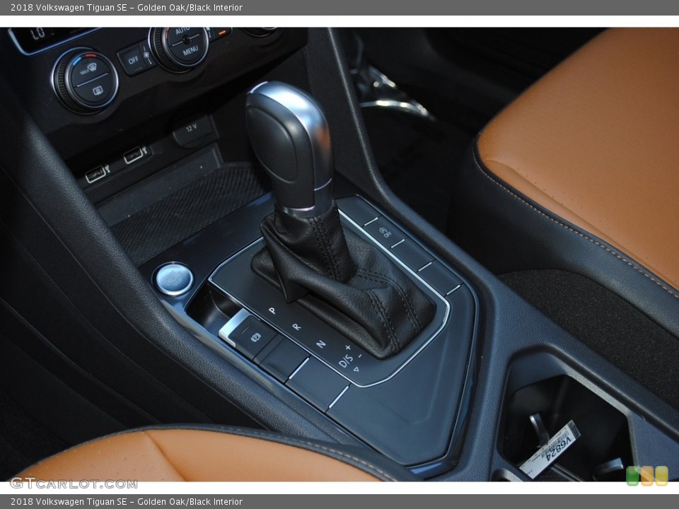 Golden Oak/Black Interior Transmission for the 2018 Volkswagen Tiguan SE #124168763