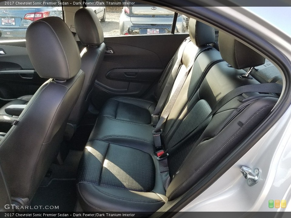 Dark Pewter/Dark Titanium 2017 Chevrolet Sonic Interiors