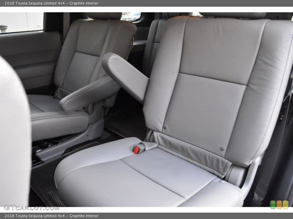 Graphite Interior Rear Seat for the 2018 Toyota Sequoia Limited 4x4 #124176029