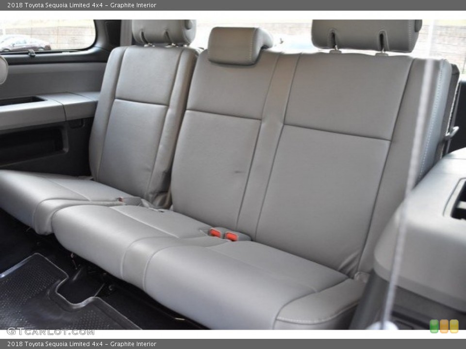 Graphite Interior Rear Seat for the 2018 Toyota Sequoia Limited 4x4 #124176047