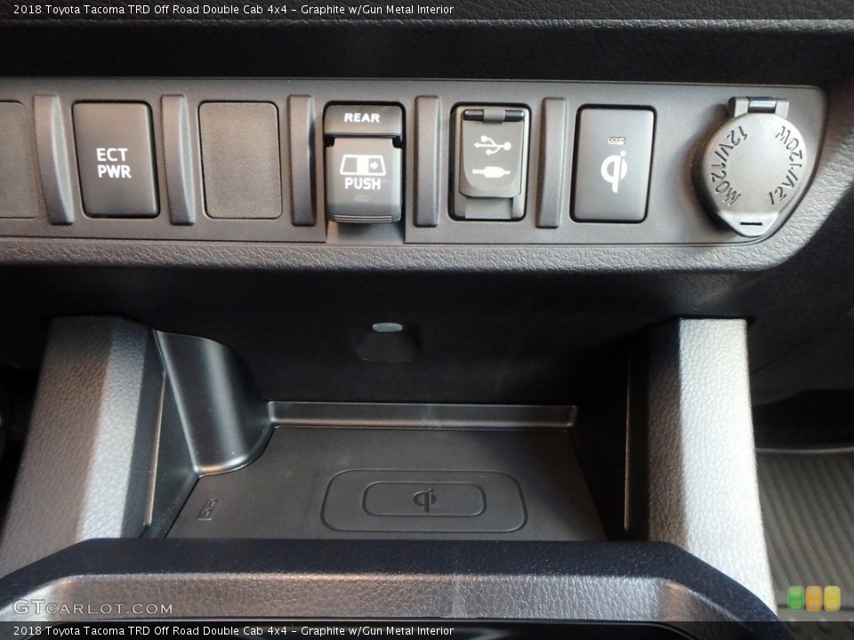 Graphite w/Gun Metal Interior Controls for the 2018 Toyota Tacoma TRD Off Road Double Cab 4x4 #124179092
