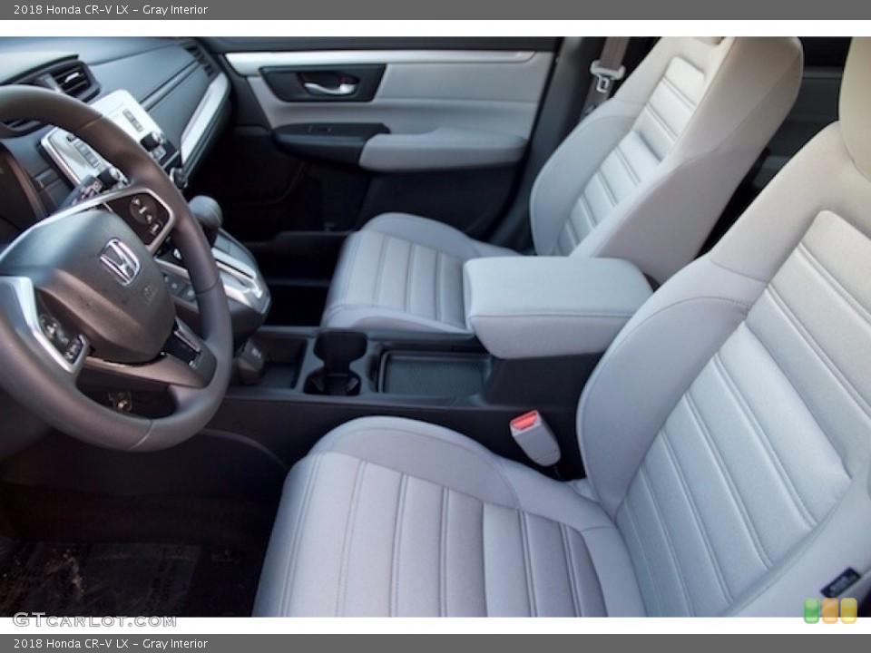 Gray Interior Front Seat for the 2018 Honda CR-V LX #124198469